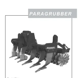 Kongskilde Paragrubber Parts Manual