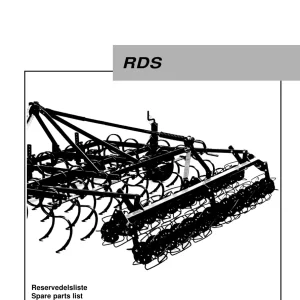 Kongskilde Rds Parts Manual