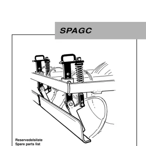 Kongskilde Spagc Parts Manual