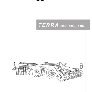 Kongskilde Terra 300 400 450 Parts Manual