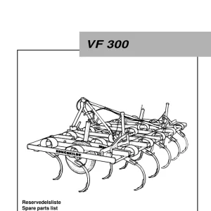 Kongskilde Vf300 Parts Manual