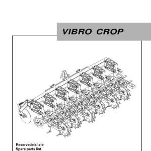 Kongskilde Vibro Parts Manual