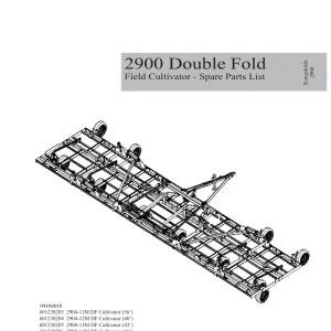 Kongskilde Vibro 2900 Parts Manual
