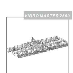 Kongskilde Vibromaster 2500 Parts Manual