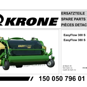 Krone Easyflow 300 380 S Parts Manual