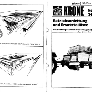 Krone Hsd 3001 Wagon Parts Manual