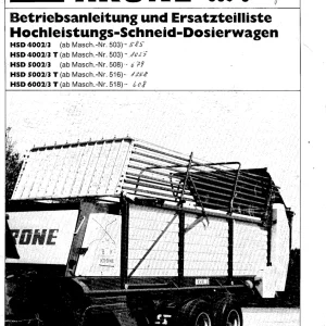 Krone Hsd 4002 3 5002 3 6002 3 Wagon Parts Manual