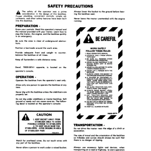 Kubota B670 Parts Manual