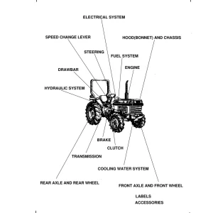 Kubota L2550Dt Parts Manual