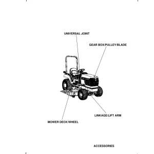 Kubota Rck54 22Bx Mower Parts Manual