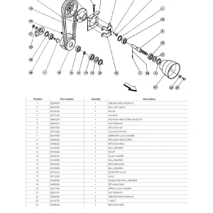 Kuhn Fa 392 Mower Parts Manual