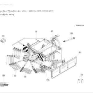 Kuhn Ga4121Gm Parts Manual