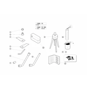 Kuhn Gmd 55 55Hd Mower Parts Manual