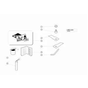 Kuhn Gmd 600 Mower Parts Manual