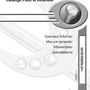 Kuhn 1140T Prospread Parts Manual