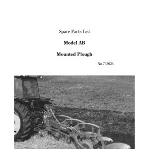 Kverneland Ab Parts Manual
