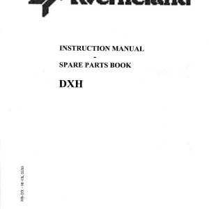 Kverneland Dxh Parts Manual