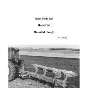 Kverneland Eg Parts Manual