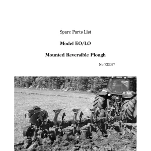 Kverneland Eo Lo Parts Manual