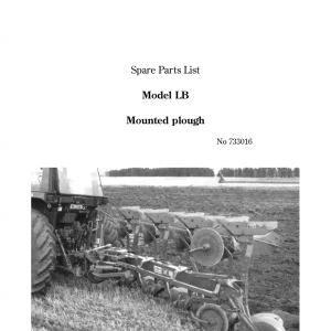 Kverneland Lb Parts Manual