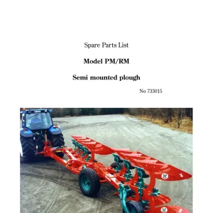 Kverneland Pm Rm Parts Manual