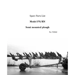 Kverneland Pn Rn Parts Manual