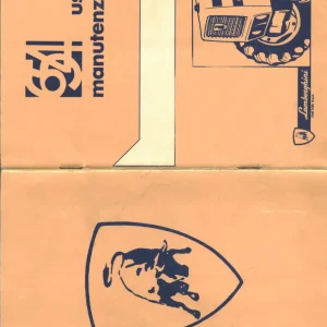 Lamborghini 654 Operators Manual