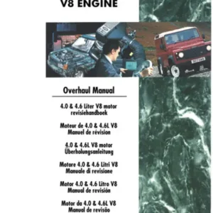 Land Rover 4.0 4.6 Litre V8 Service Manual