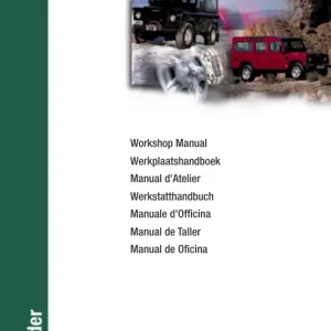 Land Rover Defender 1999 2002 2002 Service Manual