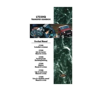 Land Rover Lt230Q Box Service Manual