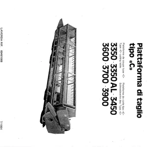 Laverda Header C Operators Manual