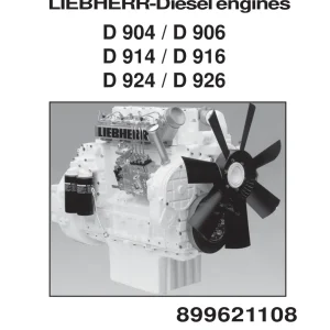 Liebherr Leibherr D924 D926 Service Manual