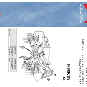 Lely Hibiscus 425 Parts Manual