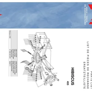 Lely Hibiscus 455 Parts Manual