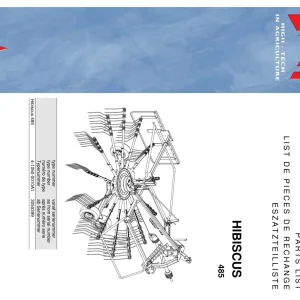 Lely Hibiscus 485 Parts Manual