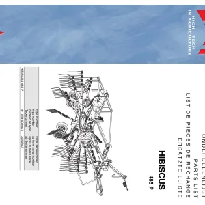 Lely Hibiscus 485P Parts Manual
