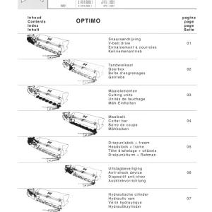 Lely Optimo 240 280 320 Em2 Parts Manual
