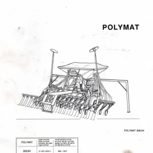 Lely Polymat Parts Manual