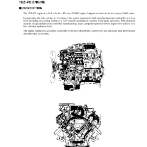 Lexus 1Uz Fe Service Manual