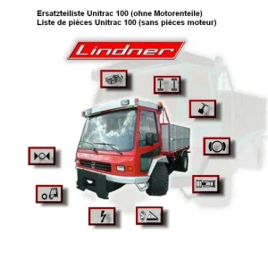 Lindner Unitrac 100 Parts Manual