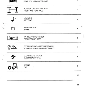 Lindner Unitrac 60 75 Parts Manual