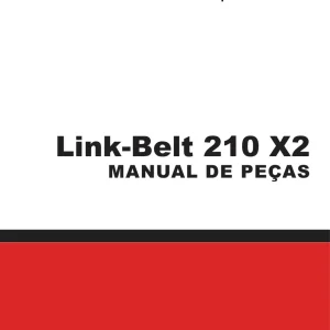 LinkBelt 210 X2 Parts Manual
