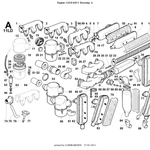 Lombardini 11Ld 625 Parts Manual