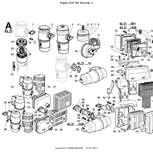 Lombardini 6Ld 360 Parts Manual