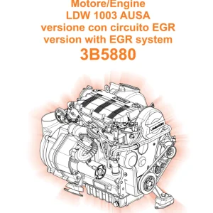 AUSA Lombardini Ldw 1003 (3B5880) 2008 Parts Manual