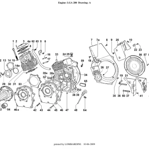 Lombardini Lga280 Benzin Parts Manual