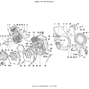 Lombardini Lga340 Benzin Parts Manual