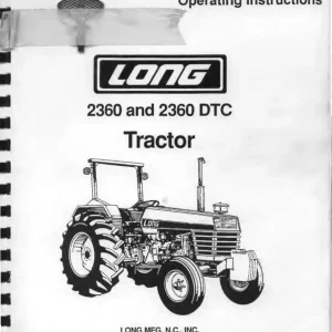 Long 2360 Operators Manual