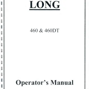 Long 460 Operators Manual