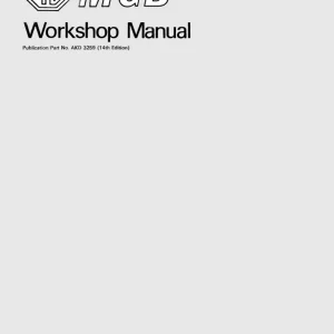 MGB 18Gb Service Manual